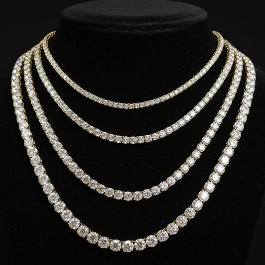 Moissanite Tennis Chain 2MM
