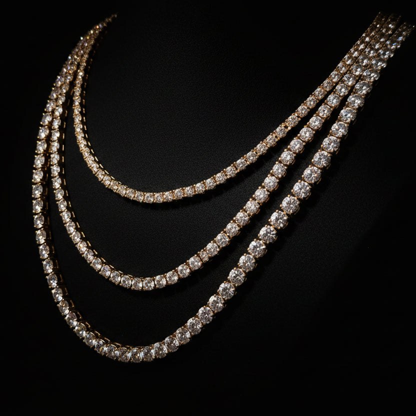 Moissanite Tennis Chain 2MM