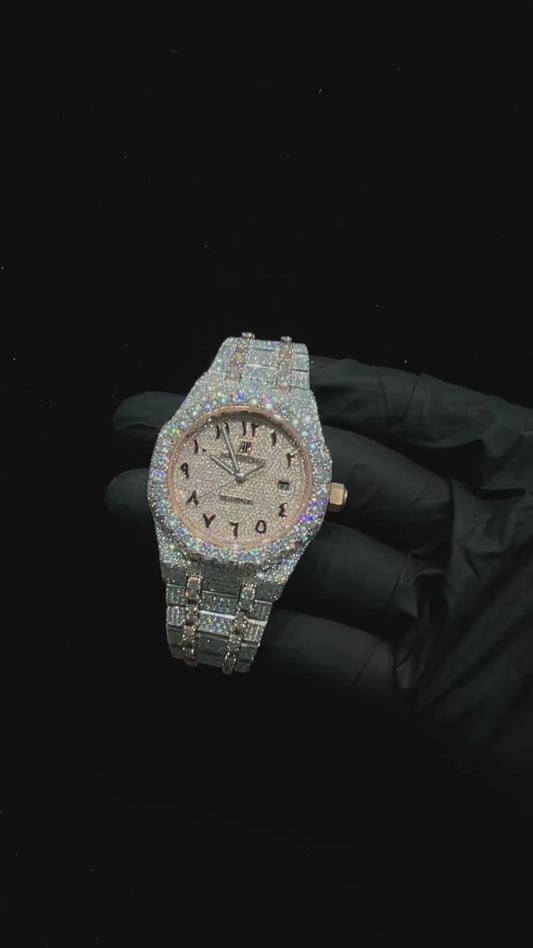 Iced Out VVS Custom Moissanite 41MM Watch
